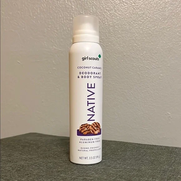 Native Coconut Caramel Scent Deodorant Spray - Picture 1 of 1